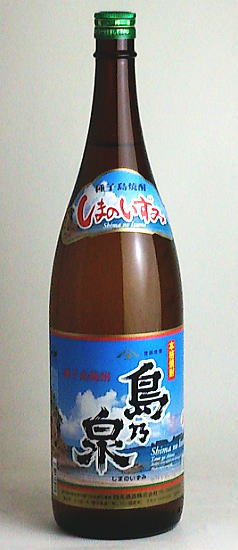 島乃泉　芋焼酎　25度1800ml