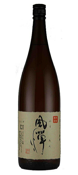 風憚（ふうたん）　芋焼酎25度　1800ml