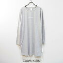 ショッピングパジャマ 【SALE 40％OFF】Calvin Klein（カルバンクライン）ロングスリーブナイトシャツ　QS6762　L/S NIGHT SHIRT　長袖　カットソー　ワンピース　パジャマ　ルームウェア