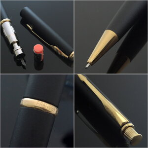 【】【PARKER/パーカー】インシグニアマットブラックCTペンシル/0.5mmManeinFranceノック式細めのボディシックでセクシー!大人の筆記具45%OFF【宅配便】【Wancher】