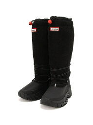 【SALE／40%OFF】(W)WOMENS WANDERER TALL SHERPA SNOW BOOT HUNTER <strong>ハンター</strong> シューズ・靴 ブーツ ブラック【RBA_E】【送料無料】[Rakuten Fashion]