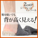 靴を脱いでも大丈夫! 身長+2cmUP!☆ シーク