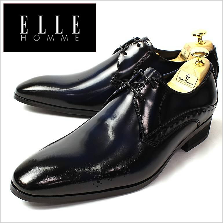 エルオム革靴 ELLEHOMME ドレスシューズ ELLE HOMME 革靴 エル オム …...:hw-shoecafe:10023508