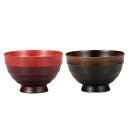 まえじゅう漆器「木製 3.8汁椀睦揃 桜 宮常作/8A-515」 山中漆器