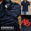 USA購入 エアロポステール ポロシャツ S刺繍 メンズ AEROPOSTALE 6027-4289-404■02170505【170701s】
