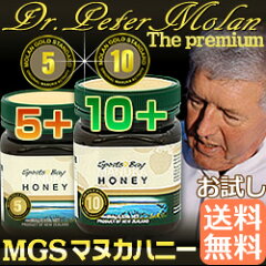 MGSマヌカハニー5+と10+の2種セット