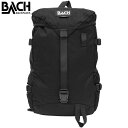 全品ポイント2~最大20倍!4/24 9:59まで BACH/バッハ ROC 22/ロック バックパック122001/22L/A4 リュックサック/バッグ/カバン/鞄メンズ/レディースブラック プレゼント/ギフト/通勤/通学/送料無料