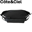 COTE&CIEL コートエシエル コートシエル ISARAU SMALL ボディバッグショルダーバッグ バッグ カバン メンズ レディース 28719ブラック プレゼント ギフト 通勤 通学 送料無料