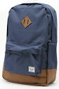 全品ポイント2~最大20倍!4/24 9:59まで HERSCHEL/ハーシェル HERITAGE/ヘリテージ10007 00007 NAVY バックパック/リュックサック/カバン/鞄 メンズ/レディースネイビー プレゼント/ギフト/通勤/通学
