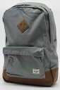 全品ポイント2~最大20倍!4/24 9:59まで HERSCHEL/ハーシェル HERITAGE/ヘリテージ10007 00061 GREY バックパック/リュックサック/カバン/鞄 メンズ/レディースグレー プレゼント/ギフト/通勤/通学
