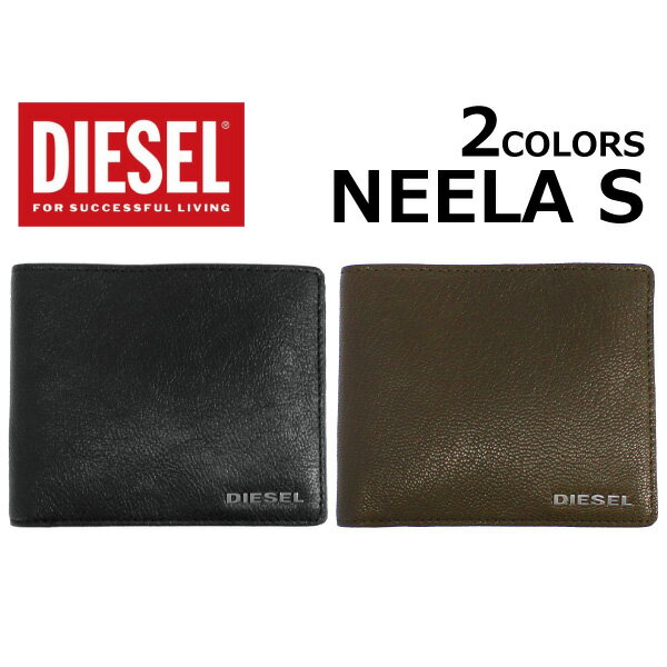 全品ポイント2〜最大20倍！8/28 9：59まで DIESEL ディーゼル NEELA S JEM-J財布 二つ折り 革 メンズ レディース X03923-PR271 T8013/T2189プレゼント ギフト 通勤 通学 送料無料