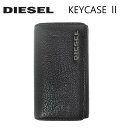 DIESEL ディーゼル KEYCASE II キーケース 2キーケース 小物 メンズ レディース ブラック X06629-P0396-T8013プレゼント ギフト 通勤 通学 送料無料