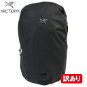 【訳あり1065】ARCTERYX アークテリクス GRANVILLE 16ZIP BACKPACK グランヴィル 16 ジップ バックパック18792 ブラック 16L A4 メンズ レディースブラック 通勤 通学 送料無料 父の日