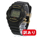 【訳あり】【アウトレット】【BOXなし】CASIO カシオ / G-SHOCK ジーショック DW-5735D-1B デジタル メンズ 35th Anniversary ORIGIN GOLD 腕時計