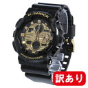 【訳あり】【BOXなし】【アウトレット】G-SHOCK カシオ Gショック CASIO 腕時計 メンズ Garish Color Series GA-140GB-1A1 ブラック×ゴールド 母の日