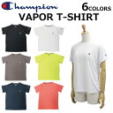Champion チャンピオン VAPROP T-Shirt Tシャツカットソー ティーシャツ 半袖 レディース ロゴ刺繍 ワンポイント CWP S302ルームウェア 部屋着 プレゼント ギフト 通勤 通学 父の日
