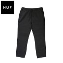 HUF ハフ SURPLUS EASY PANT サープラス イージー パンツボトムス トレーニング スポーツ メンズ ブラック PT00110プレゼント ギフト 通勤 通学 送料無料