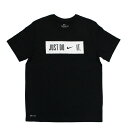大決算セール開催中!3/11 1:59まで NIKE ナイキ Dri-FIT Men's Training T-Shirt ドライフィット メンズ トレーニング Tシャツカットソー メンズ ロゴ プリント BQ1852 010 ブラックルームウェア 部屋着 プレゼント ギフト 通勤 通学