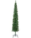 210cm ニューノーブルリッチスリムツリーx260 防炎 クリスマスツリー 店舗装飾 インテリア おしゃれ 造花 【取寄】