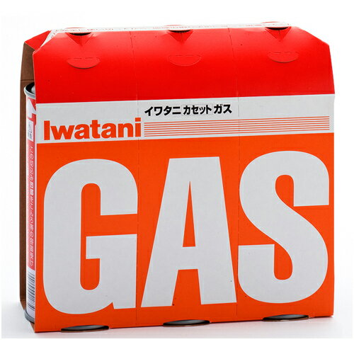 Iwatani/イワタニ カセットガス (オレンジ)3本パック【マラソン201207_食品】イワタニ/カセットガス/ガスボンベ/3本/通販/カセットボンベ/カートリッジガス/