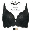 25%OFF! ワコール サルート salute 00グループ 00G フルカップブラ 脇すっきり G・H・Iカップ BTJ300