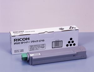 【代引不可・送料無料】IPSiO SP トナーブラックC710 RICOH リコー TNLPC710BKJ