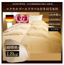 ・【送料無料】1日限定30個 エクセルゴールド ドイツ産ホワイトダック90%羽毛布団 シングル増量 日本製 抗菌防臭(掛け布団 掛布団 羽毛ふとん 高級 羽毛掛..