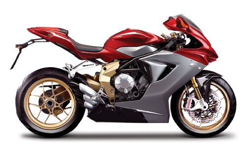 }CXg oCN tBMA 2012 MV Agusta F3 Serie Oro [Maisto 20-11095], Red / Silver, 1:12 _CLXgf