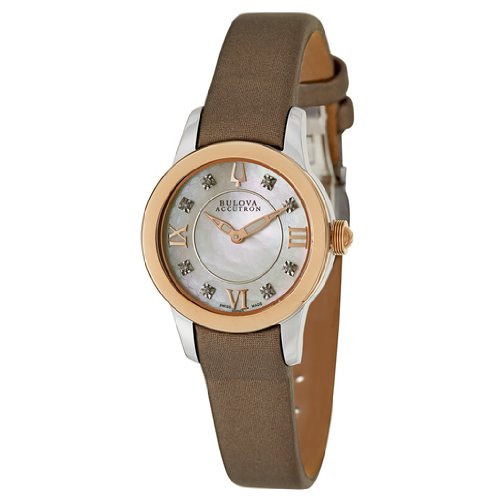 Bulova u[oALg Yrv Accutron Masella Women's Quartz Watch 65P105