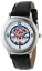 ディズニー 腕時計 キッズ 時計 子供用 ミニー Disney Kids' W000907 Tween Minnie Glitz Stainless Steel Black Leather Strap Watch