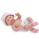 JC Toys 赤ちゃん 新生児 人形 フィギュア ドール Mini La Newborn Baby Doll, Light Pink