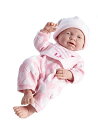 JC Toys 赤ちゃん 新生児 人形 フィギュア ドール La Newborn 17" Real Girl in Pink Bird Motif Doll