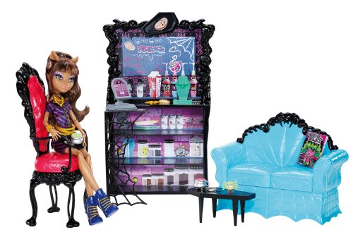 モンスターハイ 人形 ドール フィギュア クラウディーン・ウルフ プレイセット Monster High Coffin Bean and Clawdeen Wolf Doll Playset