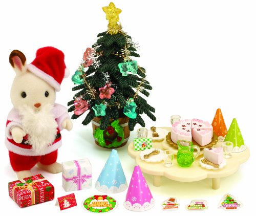 シルバニアファミリー 人形 クリスマス パーティーセット Sylvanian Famili…...:i-selection:10026017