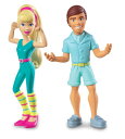 ディズニー ドール 人形 フィギュア トイストーリー3 ケン バービー Disney / Pixar Toy Story 3 Exclusive Action Links Mini Figure Buddy 2Pack Ken Great Shape Barbie