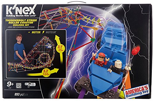 ケネックス ブロック おもちゃ ジェットコースター ビルディングセット K'NEX Thu…...:i-selection:10036165