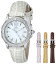 インヴィクタ インビクタ 腕時計 レディース 時計 Invicta Women's 11782 Wildflower Mother-Of-Pearl Dial Silver Tone Leather Watch Set