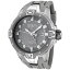 インビクタ 時計 インヴィクタ メンズ 腕時計 Invicta Men's 0652 Reserve Collection Sea Excursion GMT Grey Dial Grey Polyurethane Watch