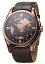 ハミルトン メンズ 腕時計 Hamilton Aquariva Brown World Map Dial Rose Gold Plated Steel Mens Strap Watch Calendar H34645591