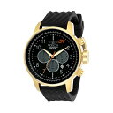 インビクタ 腕時計 INVICTA インヴィクタ 時計 エスワン ラリーInvicta Men's 'S1 Rally' Quartz Gold-Tone and Silicone Casual Watch, Color Black (Model: 23816)