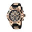 インビクタ 腕時計 INVICTA インヴィクタ 時計 スピードウェイ Invicta Men's 'Speedway' Quartz Stainless Steel and Silicone Casual Watch, Color:Two Tone (Model: 24234)