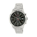 セイコー 腕時計 SEIKO SKS421P1 メンズ ウォッチ 男性用 SEIKO SKS421 Chronograph Black Dial Stainless Steel Mens Watch