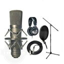 【CAD GXL2200 コンデンサーマイク Recording Pack Audio Technica ATHM20 Headphones Cables JamStands】