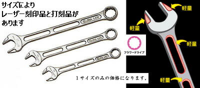 《軽量》LIGHTOOL コンビネーションレンチ 10mm__LCW0010
