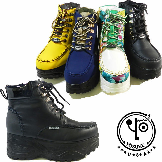 【すぐに使える5％OFFクーポン対象】新作 YOSUKE U.S.A ヨースケレースアップ…...:ibeshoes:10009594