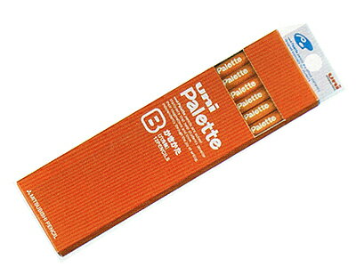 uni Palette（パレット）　かきかた鉛筆2B　紙箱　オレンジ