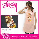 ステューシー STUSSY ウーマンズ Worldwide Cut Up タンクドレス(stussy tank dress タンクトップ ガールズ レディース ウィメンズ ladies レデイース レディス Ladys WOMENS 女性用 Stussy 1240176 スチューシー) ice filed icefield