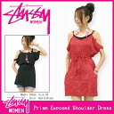 ステューシー STUSSY ウーマンズ Prism Exposed Shoulder ドレス(stussy dress ワンピース ガールズ レディース ウィメンズ ladies レデイース レディス Ladys WOMENS 女性用 Stussy 021224 スチューシー) ice filed icefield