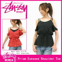 ステューシー STUSSY ウーマンズ Prism Exposed Shoulder トップ(stussy shoulder top キャミソール ガールズ レディース ウィメンズ ladies Ladys WOMENS 女性用 021225 スチューシー)