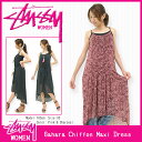 ƥ塼 STUSSY ޥ Sahara Chiffon Maxi ɥ쥹(stussy dress ޥ ԡ 륺 ǥ  ladies ǥ ǥ Ladys WOMENS  021221 塼) ice filed icefield